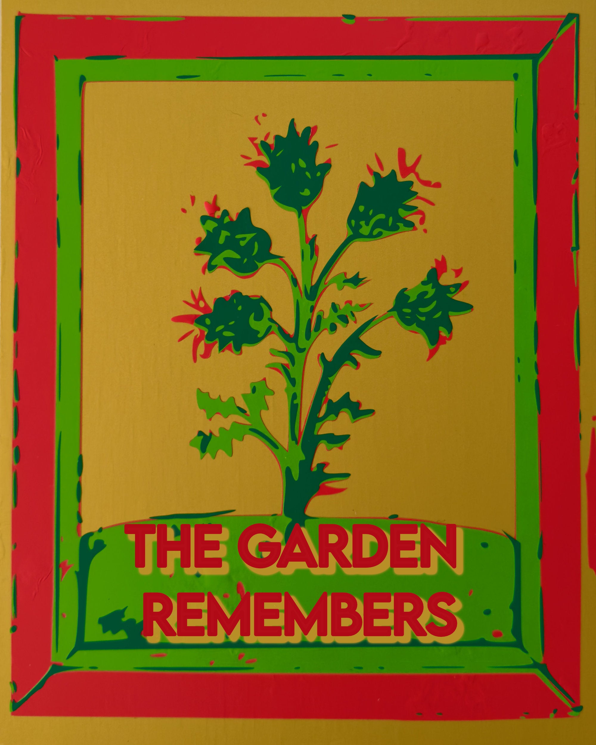 The Garden Remembers | Thistle Giclée Art Print
