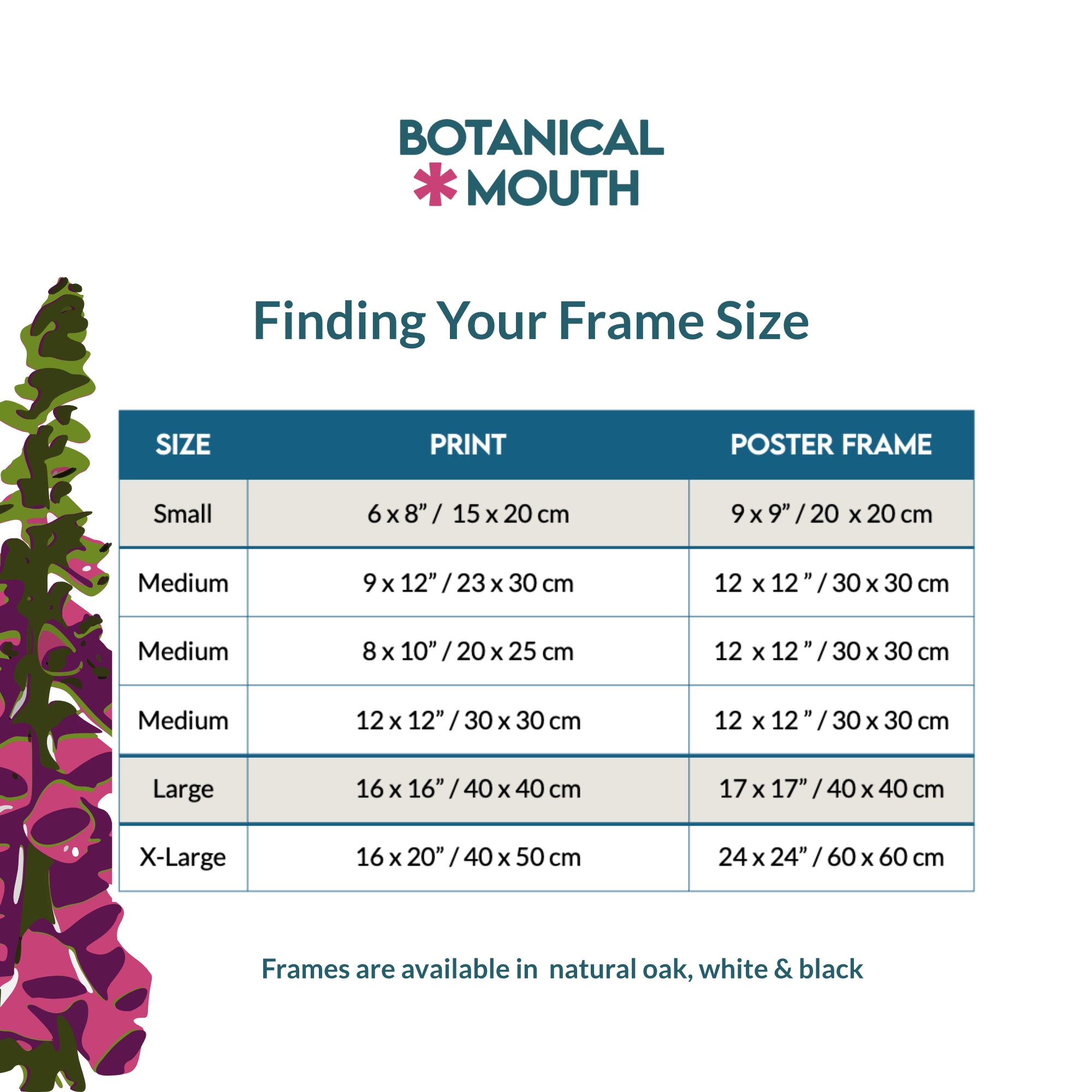 Natural Oak Wood Poster Hanger | Display It. Swap It. Make It Yours