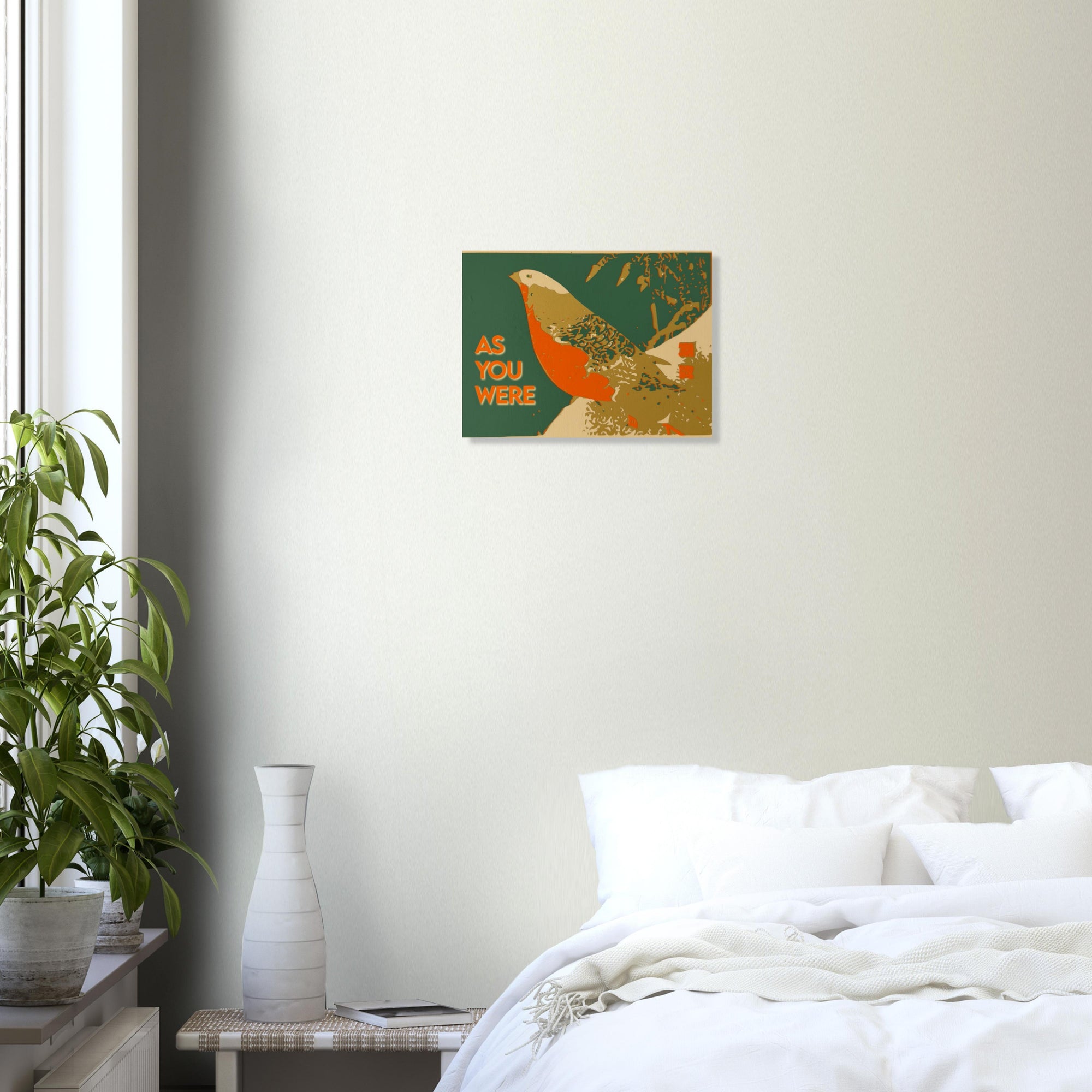 As You Were | Art Nouveau Bird Giclée Print