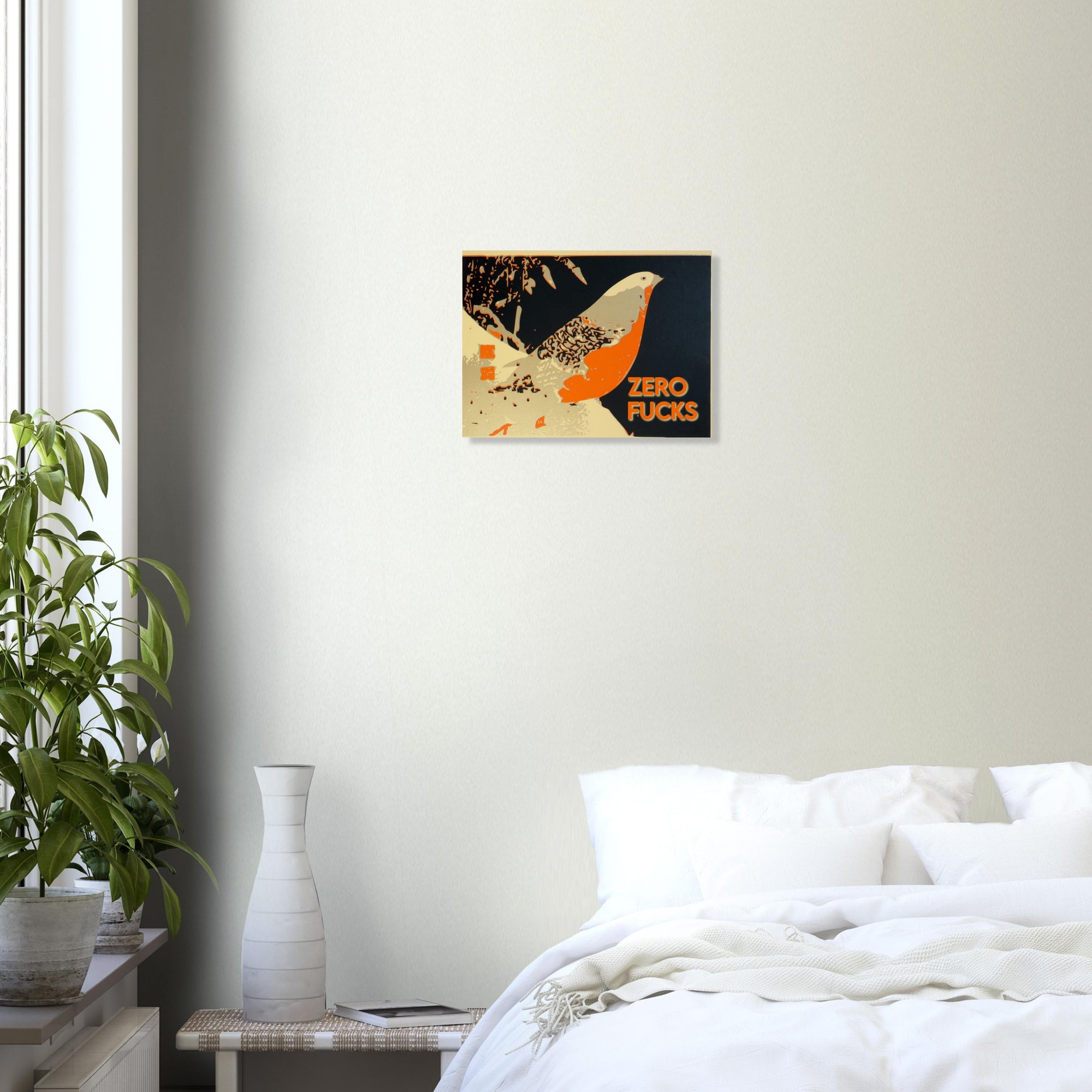 Zero Fucks | Art Nouveau Art Giclée Print
