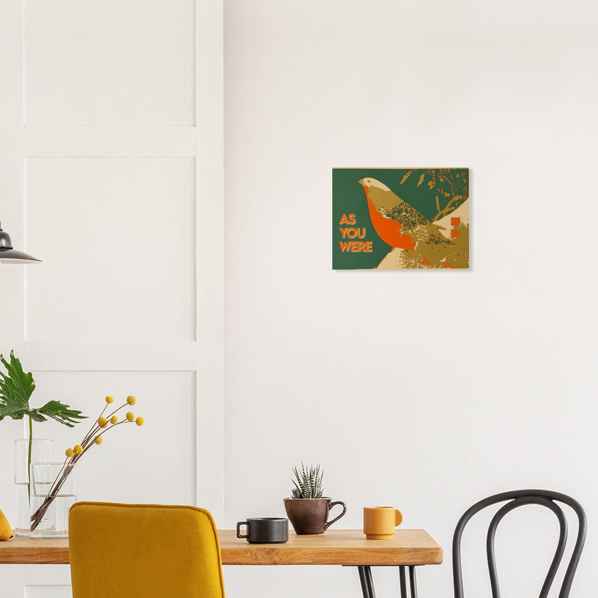 As You Were | Art Nouveau Bird Giclée Print