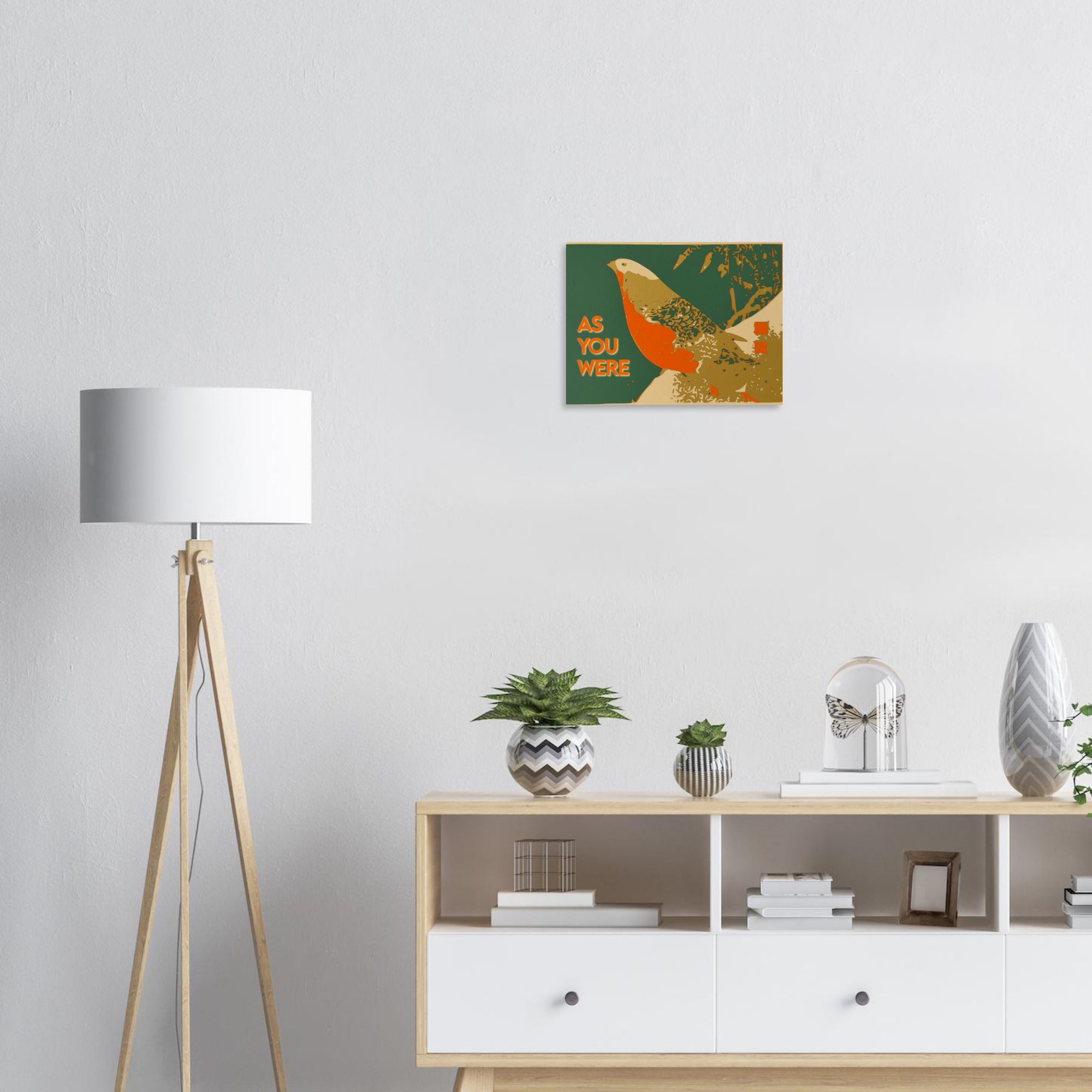 As You Were | Art Nouveau Bird Giclée Print