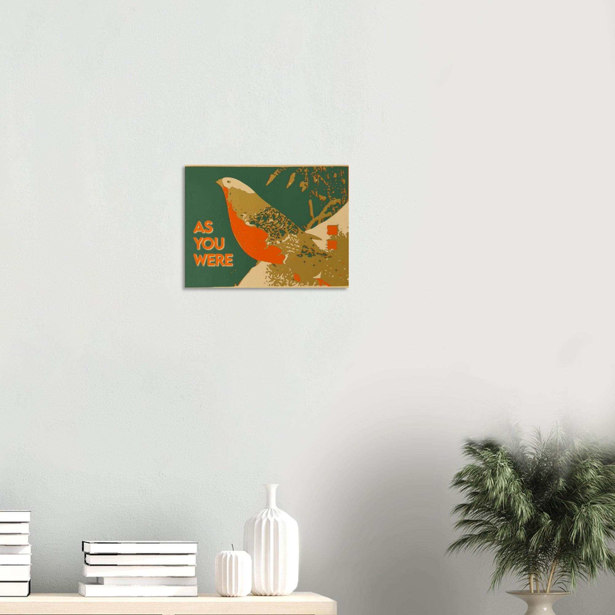 As You Were | Art Nouveau Bird Giclée Print
