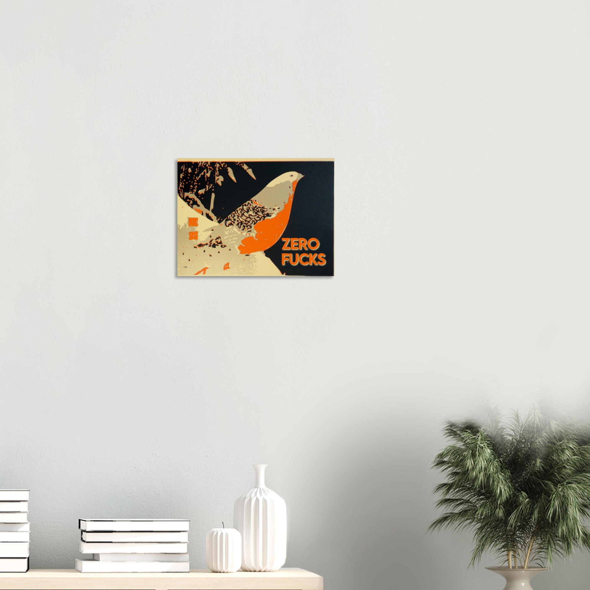 Zero Fucks | Art Nouveau Art Giclée Print