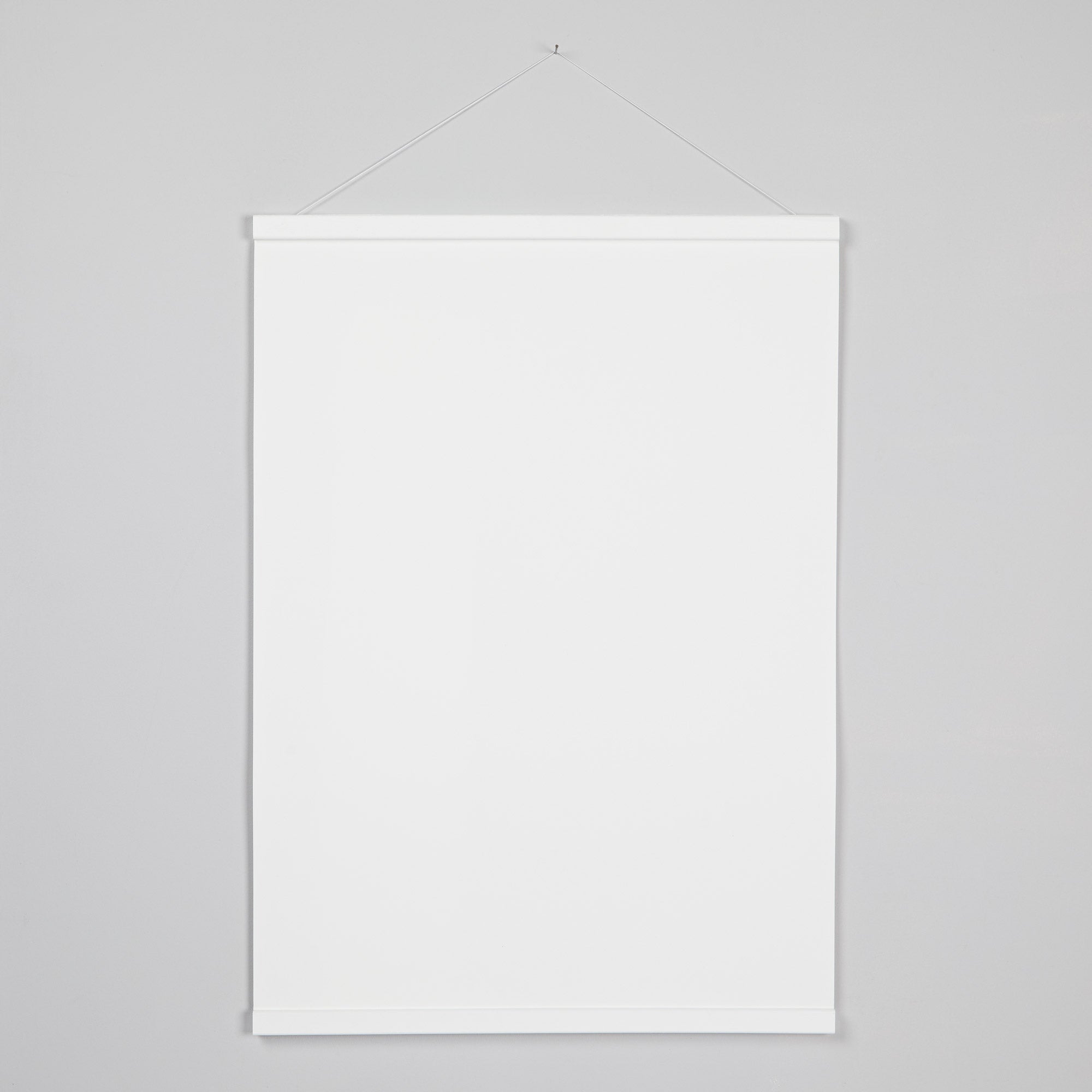 White Wood Poster Hanger | Display It. Swap It. Make It Yours
