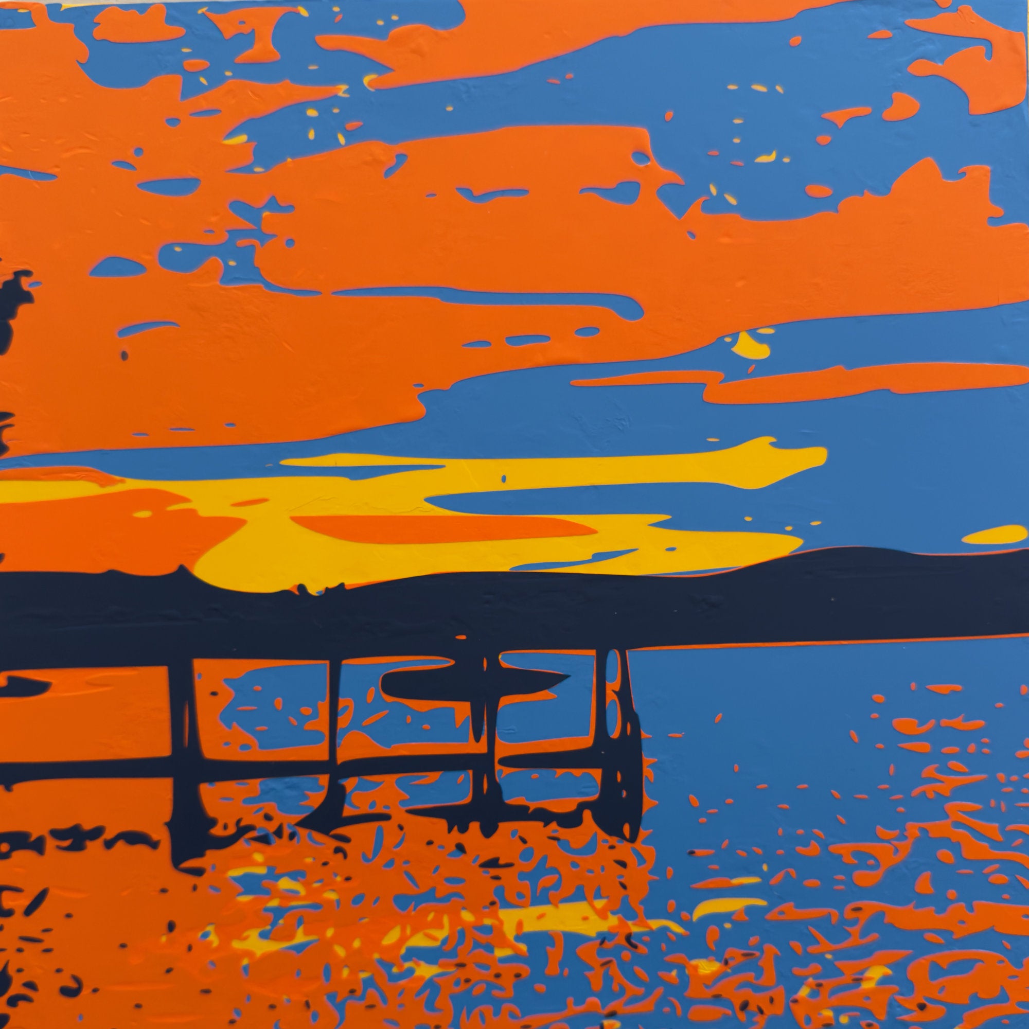 Full Burn  | Bear Island Sunset, Lake Winnipesaukee