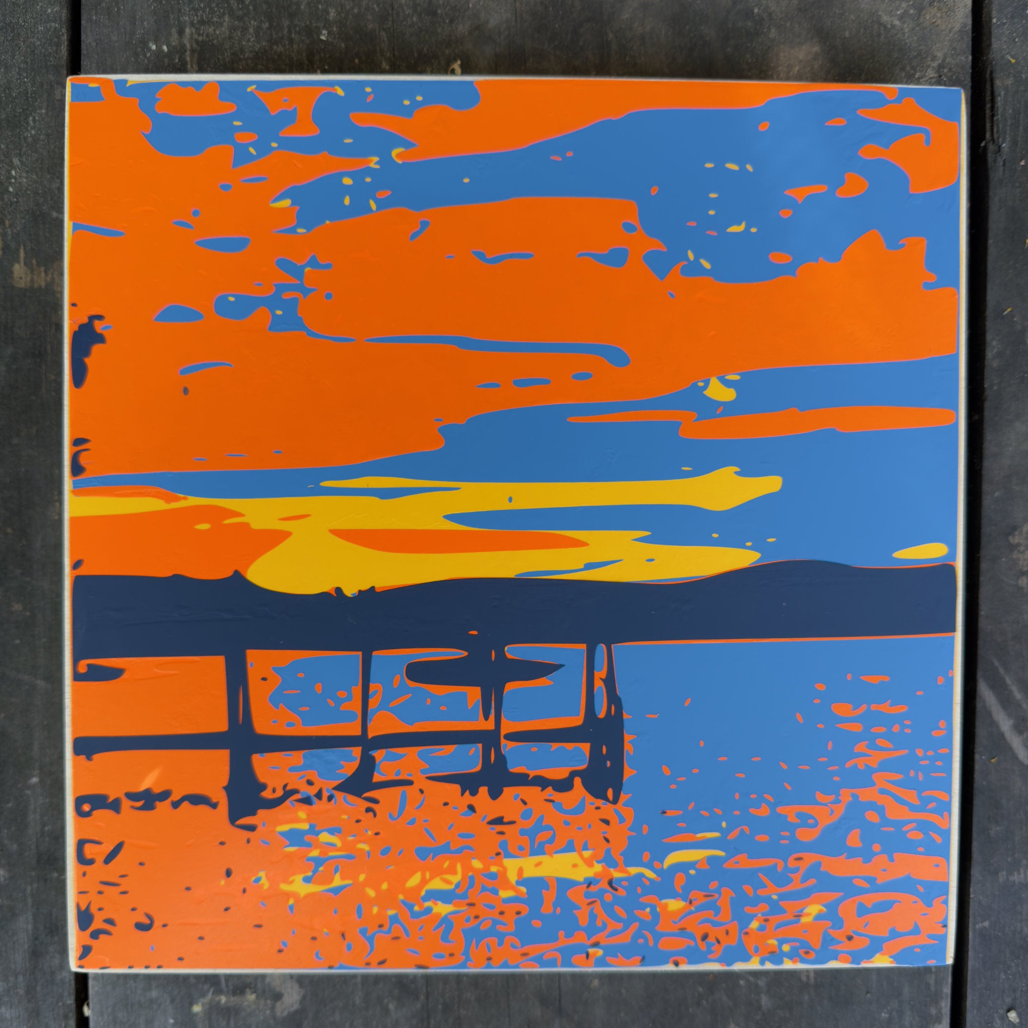 Full Burn  | Bear Island Sunset, Lake Winnipesaukee