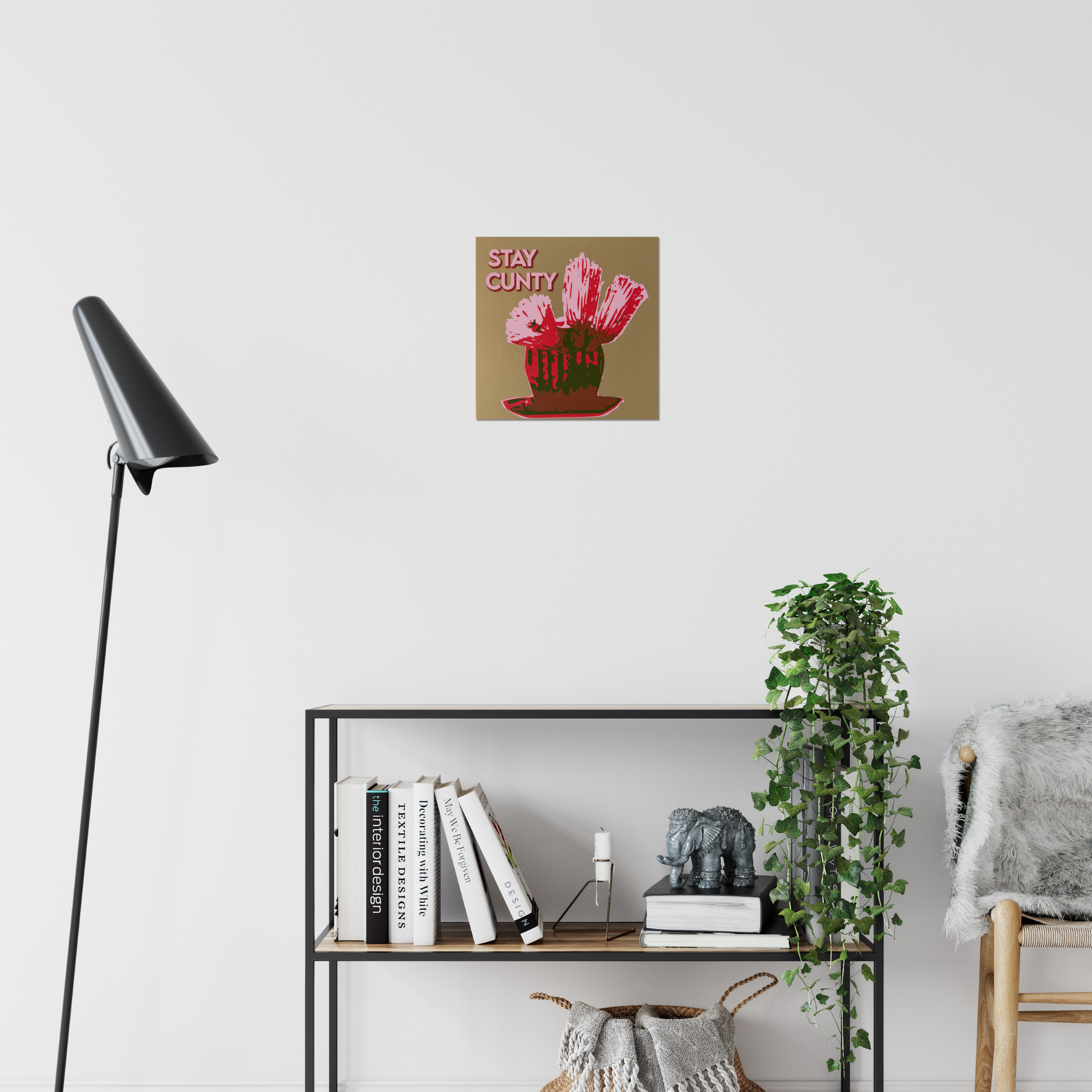 Stay Cunty | Sassy Cactus Giclée Art Print