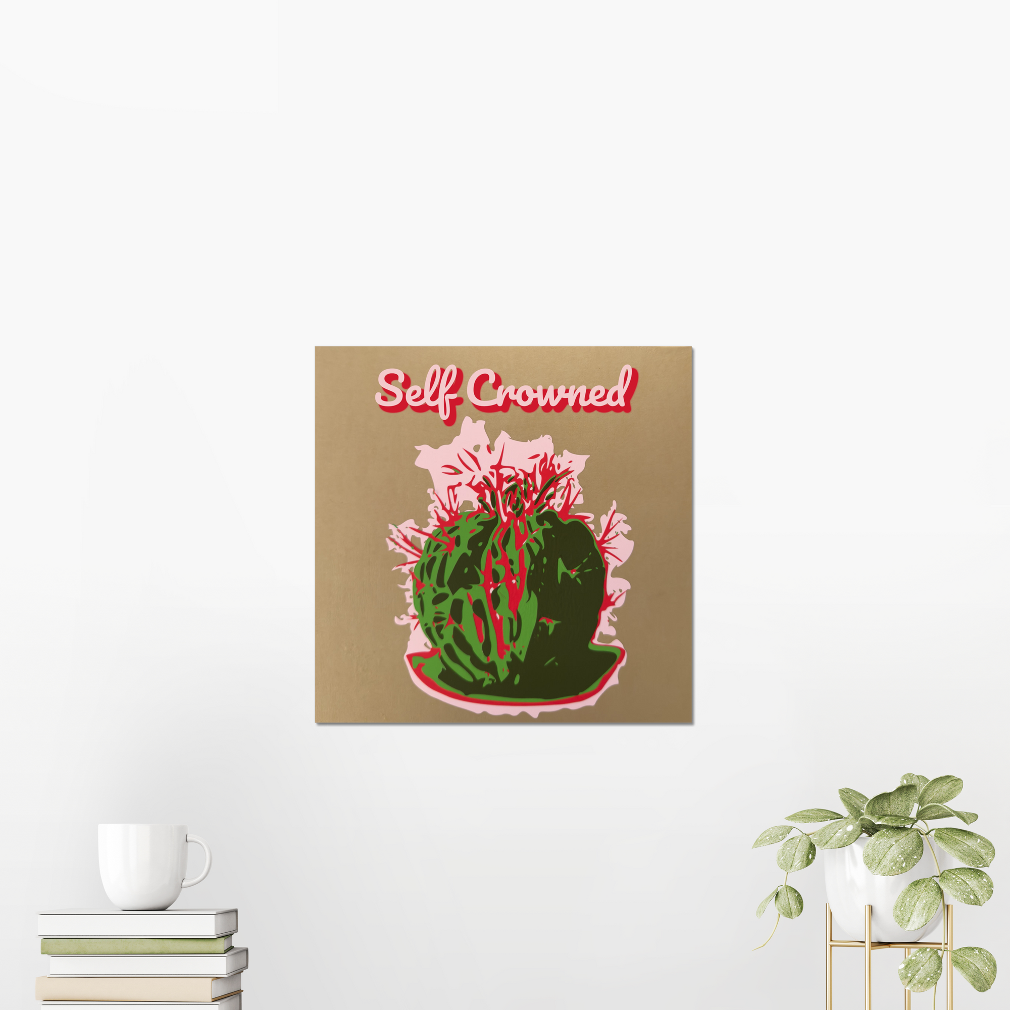 Self Crowned | Cactus Crown Giclée Art Print