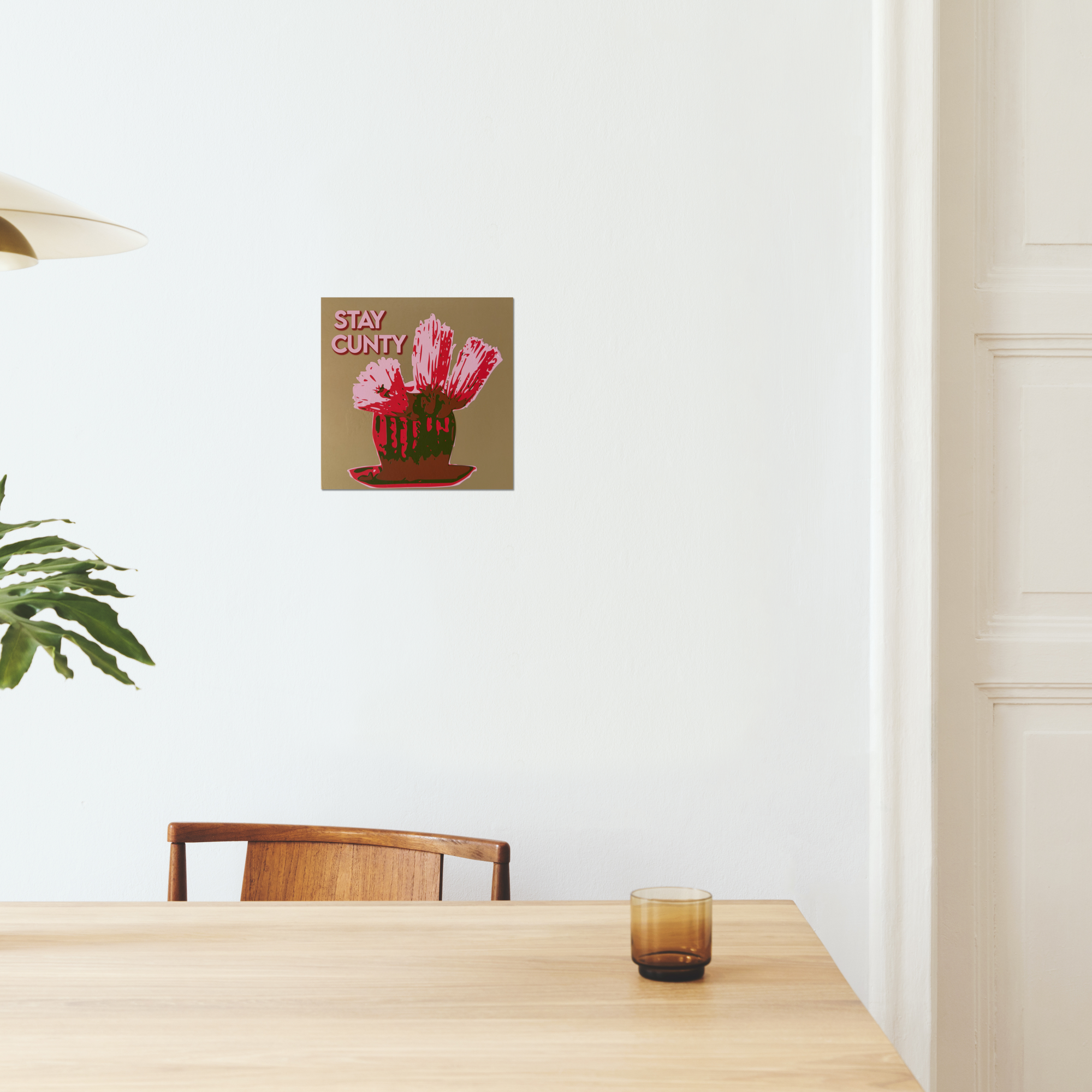 Stay Cunty | Sassy Cactus Giclée Art Print