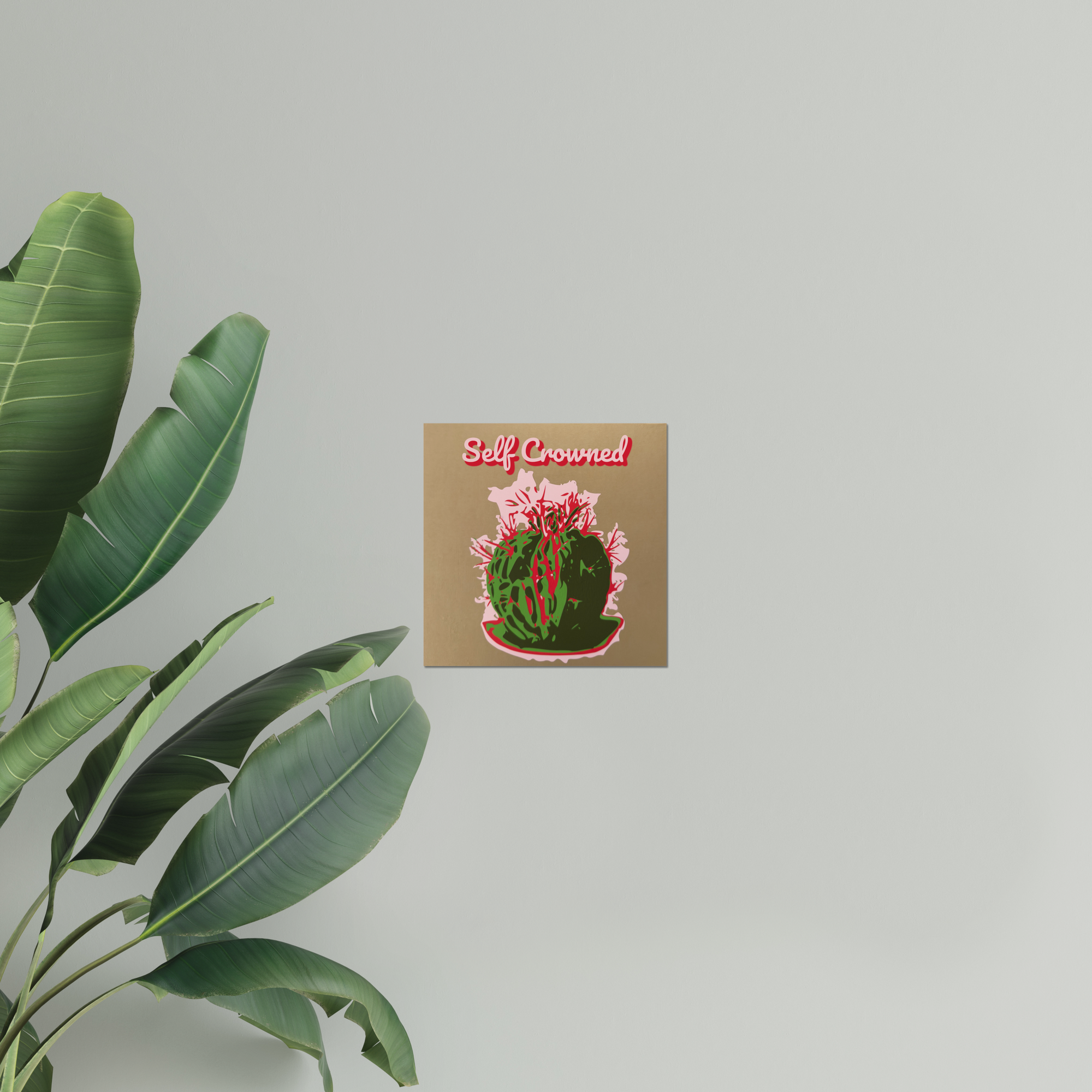 Self Crowned | Cactus Crown Giclée Art Print