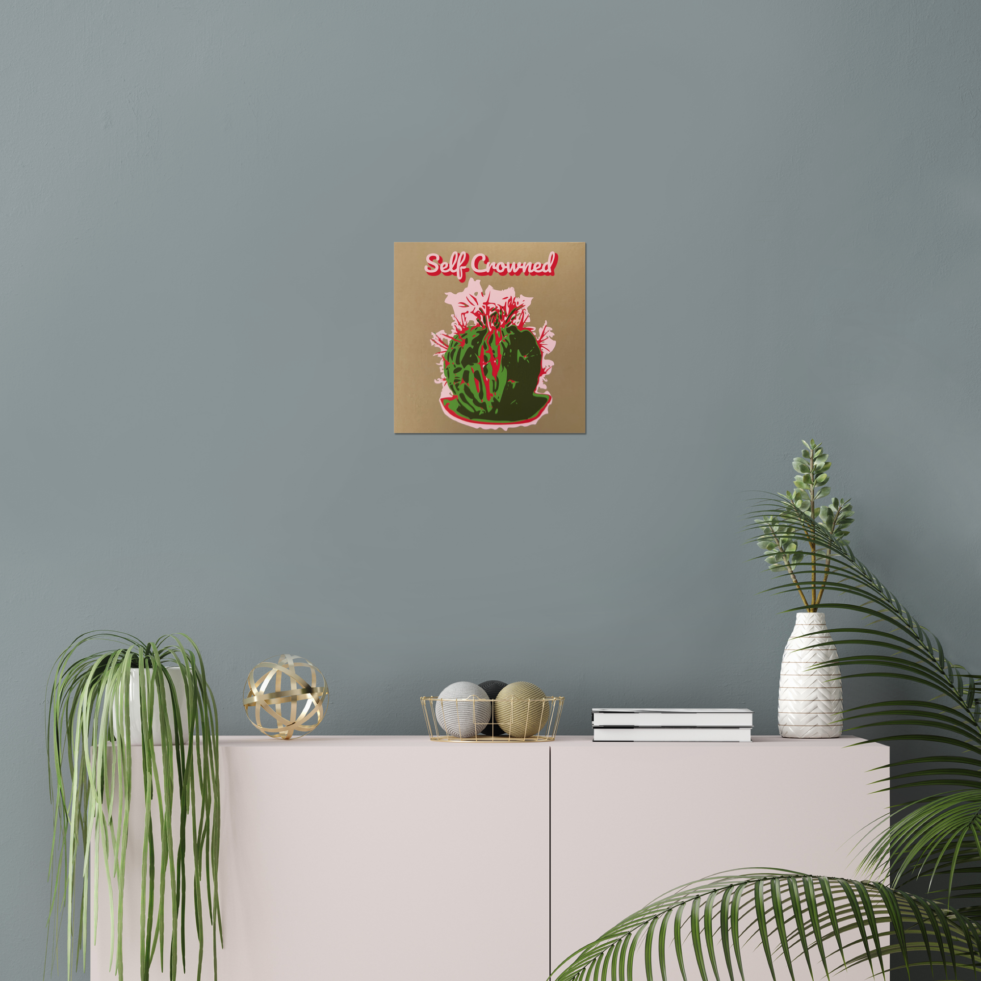 Self Crowned | Cactus Crown Giclée Art Print