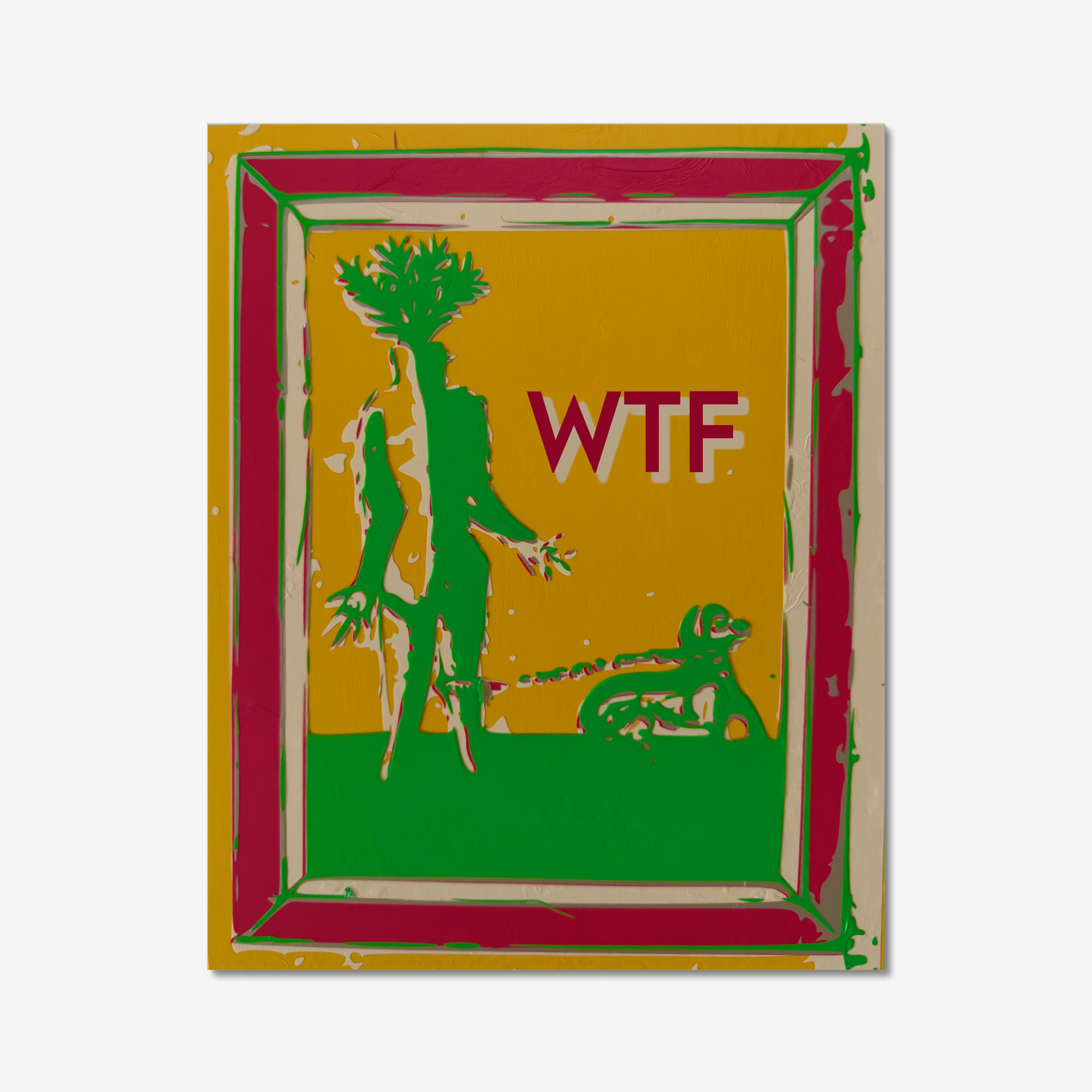 WTF | Mandrake with Dog Giclée Witty Art Print