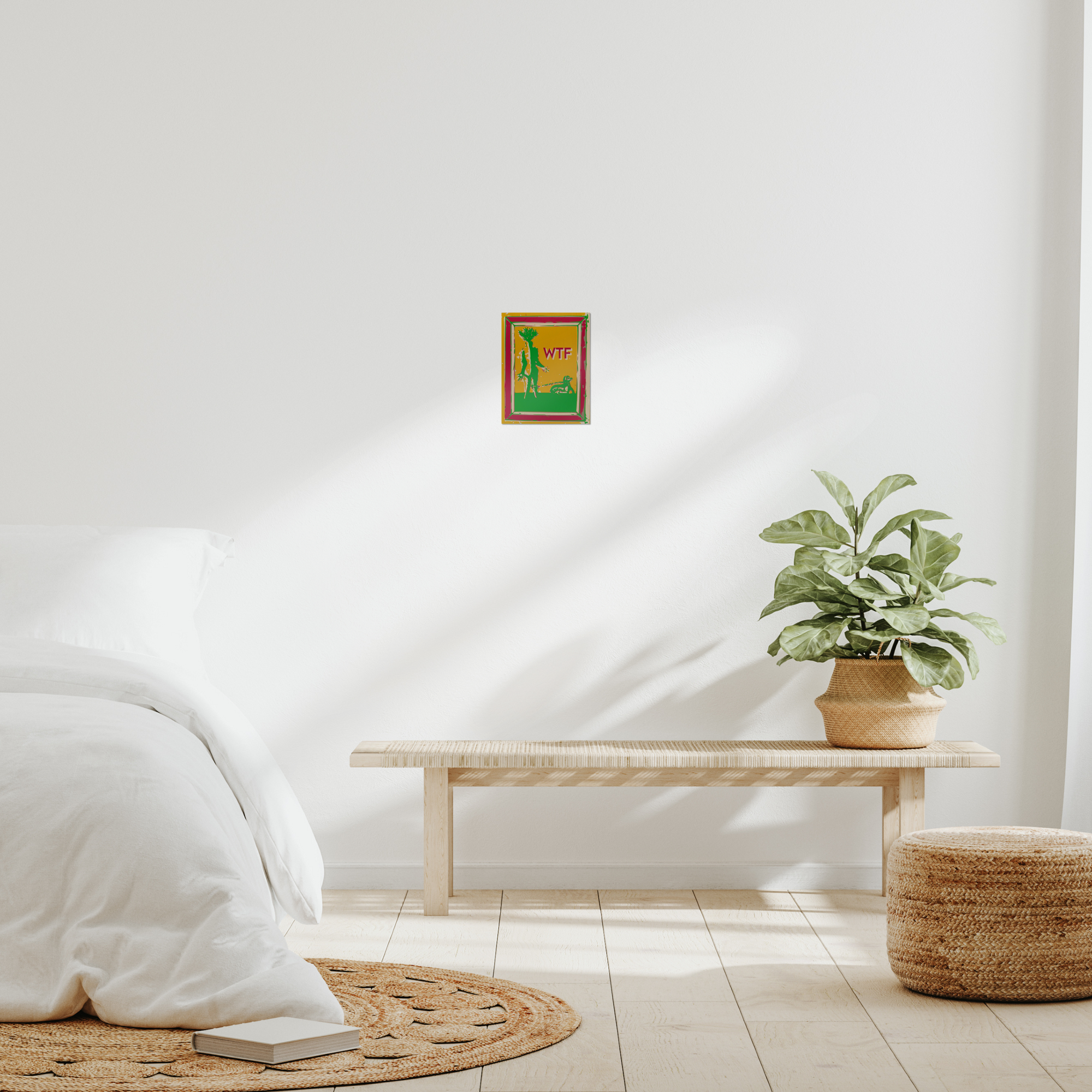 WTF | Mandrake with Dog Giclée Witty Art Print