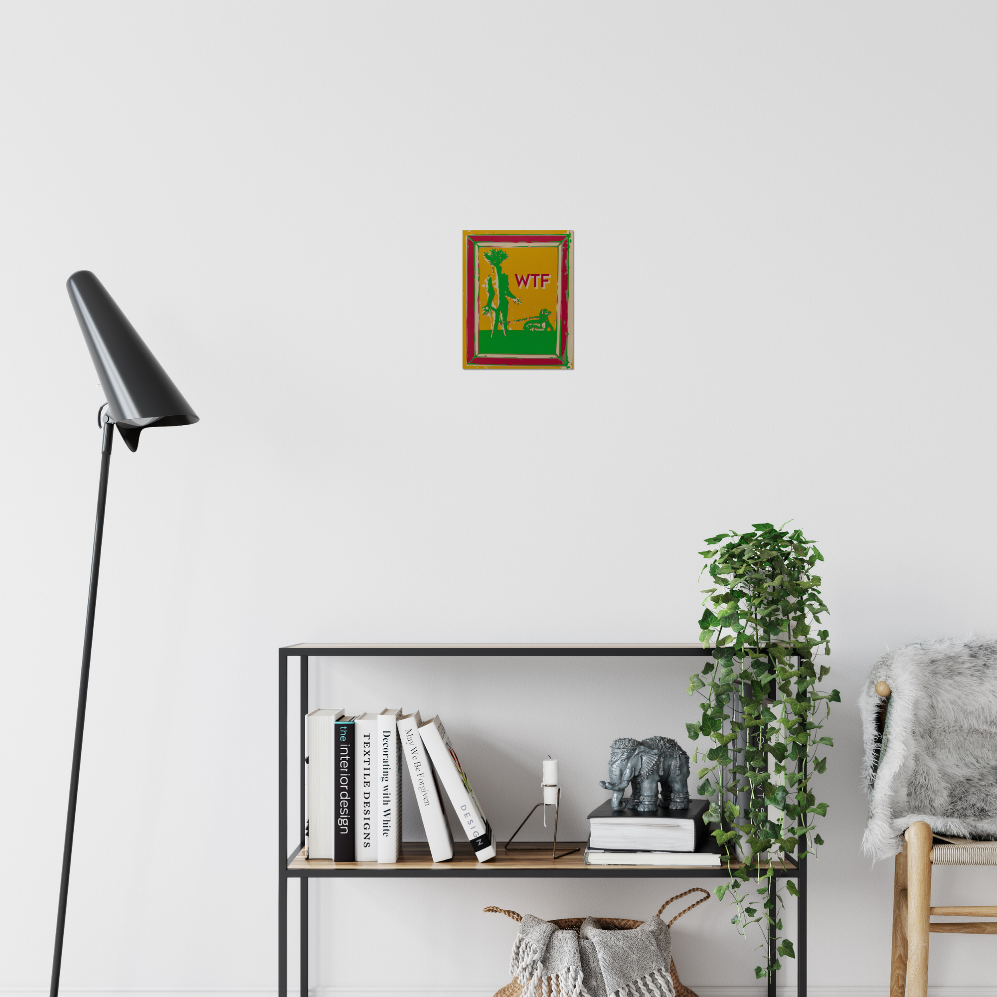 WTF | Mandrake with Dog Giclée Witty Art Print