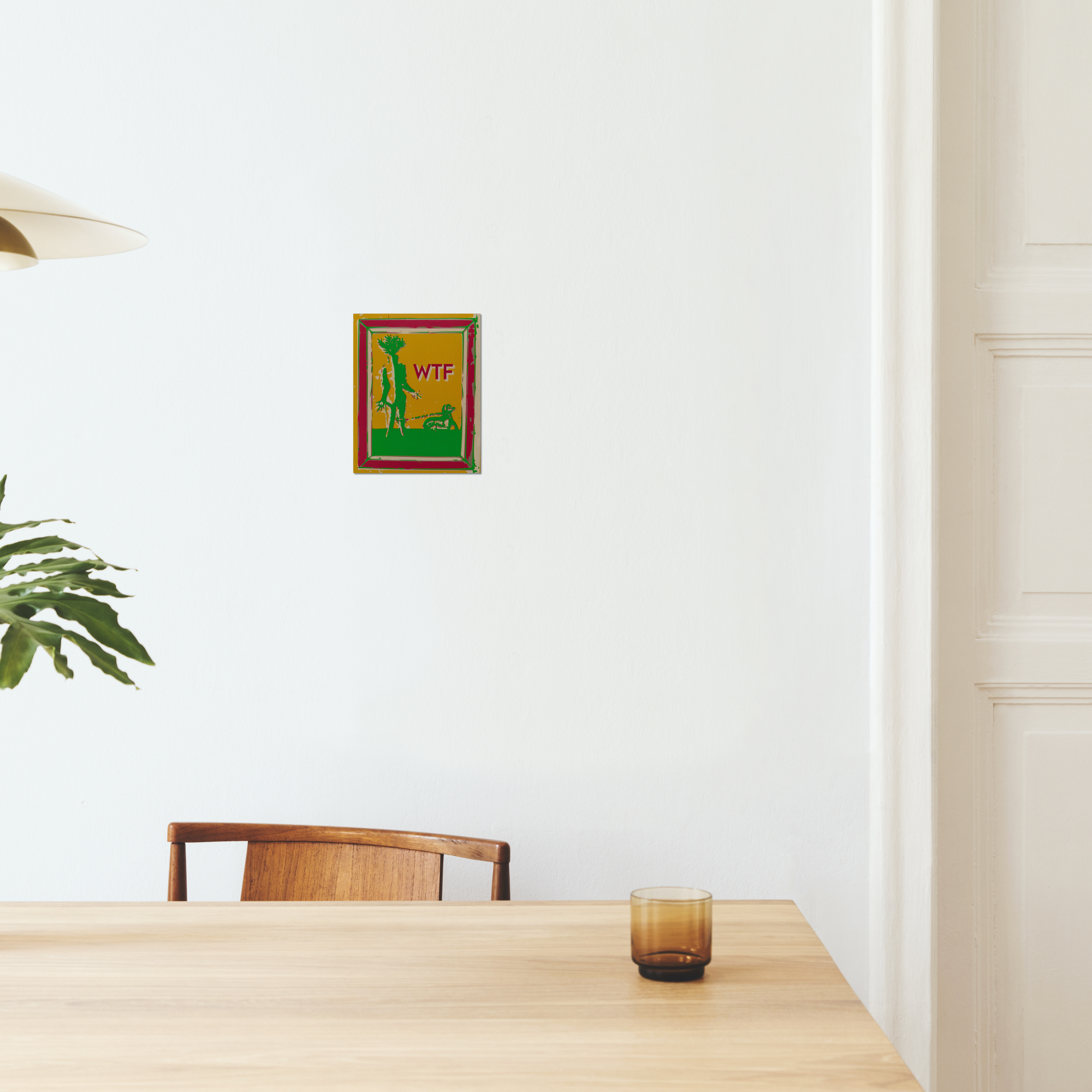 WTF | Mandrake with Dog Giclée Witty Art Print