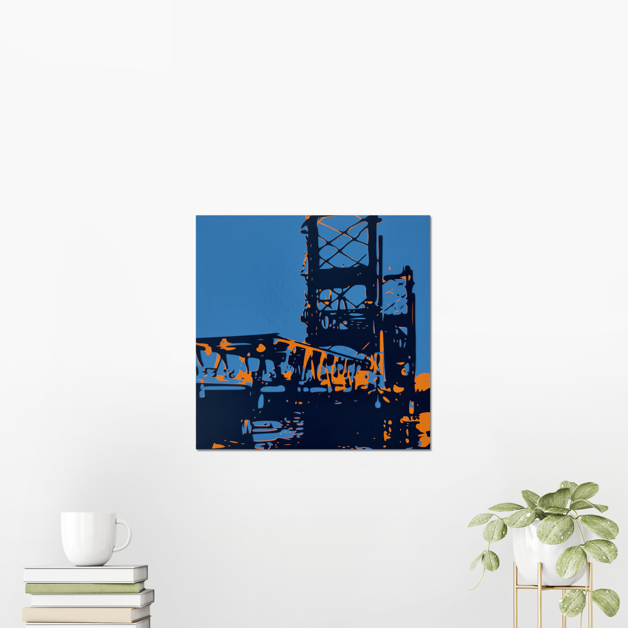 View From Badger's Island | Coastal Bridge Giclée Art Print